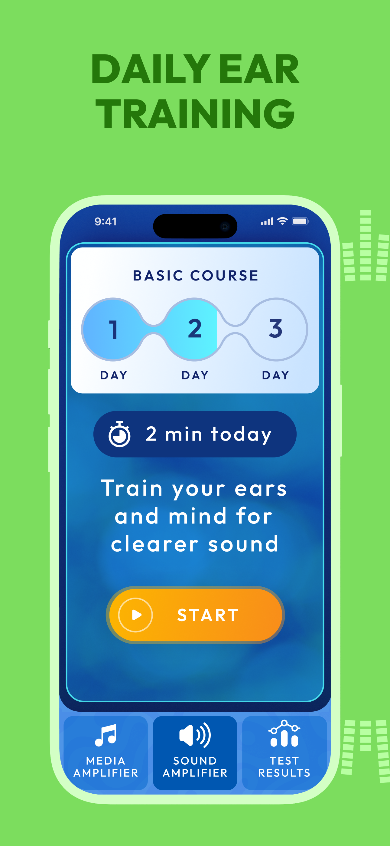 Ear training - sound clarity